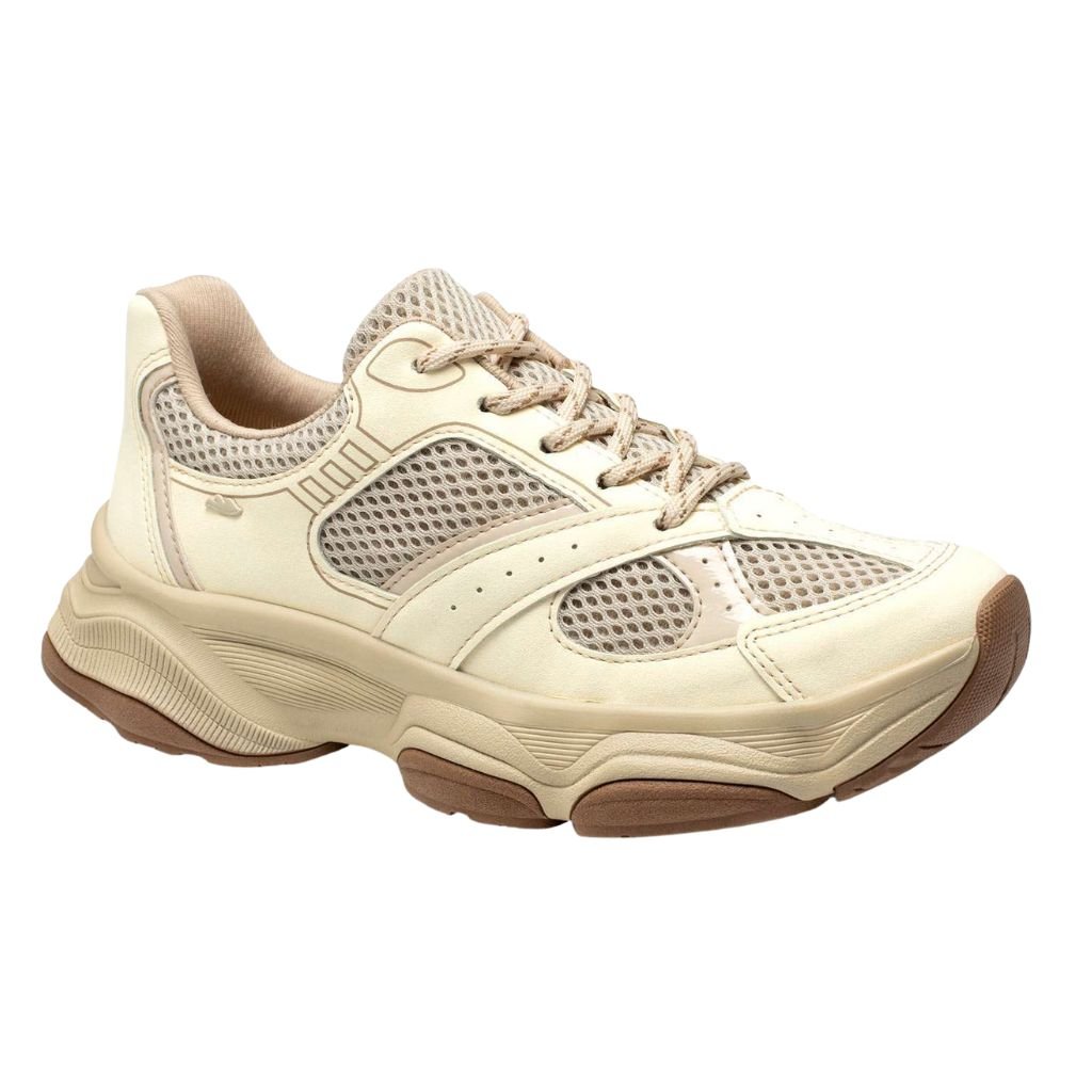 Tênis Dakota D0731 Feminino Creme casual